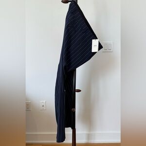 Ami Cigarette Bleu Pinstripe Trouser